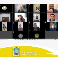 Câmara de Luís Correia discute projetos e requerimentos durante Sessão Ordinária Virtual de 12/03/2021.