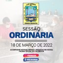 Câmara discute Projeto e Veto durante Sessão Ordinária de 18/03/2022