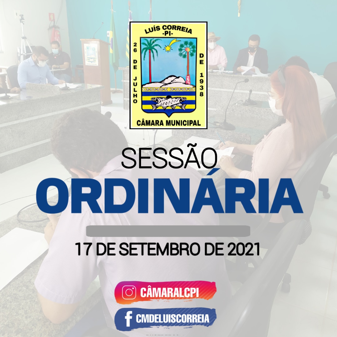 Câmara discute Projetos e Requerimentos durante Sessão Ordinária de 17/09/2021