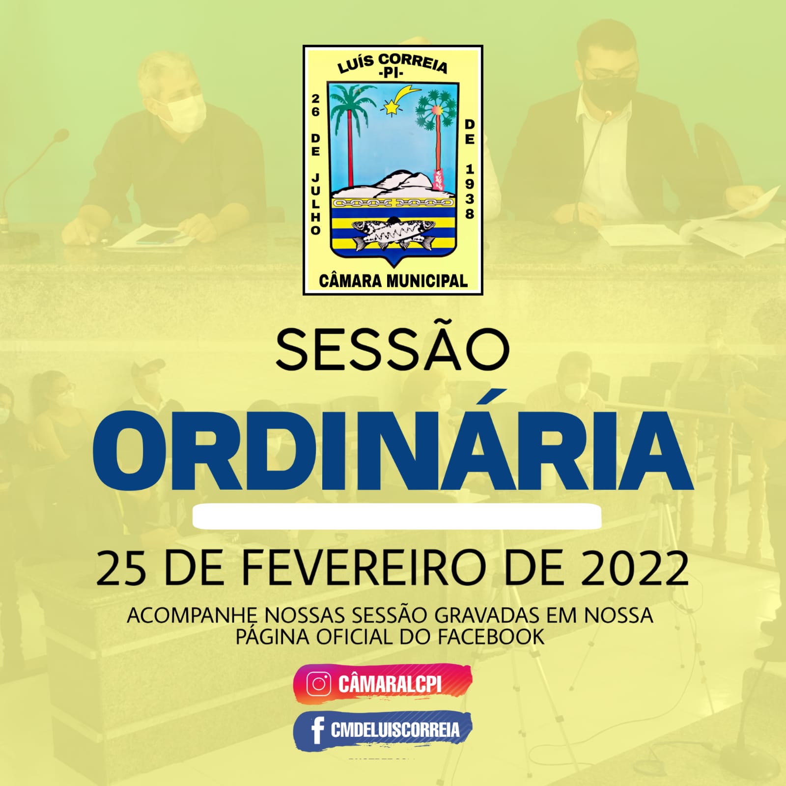 Câmara discute Projetos e Requerimentos durante Sessão Ordinária de 25/02/2022