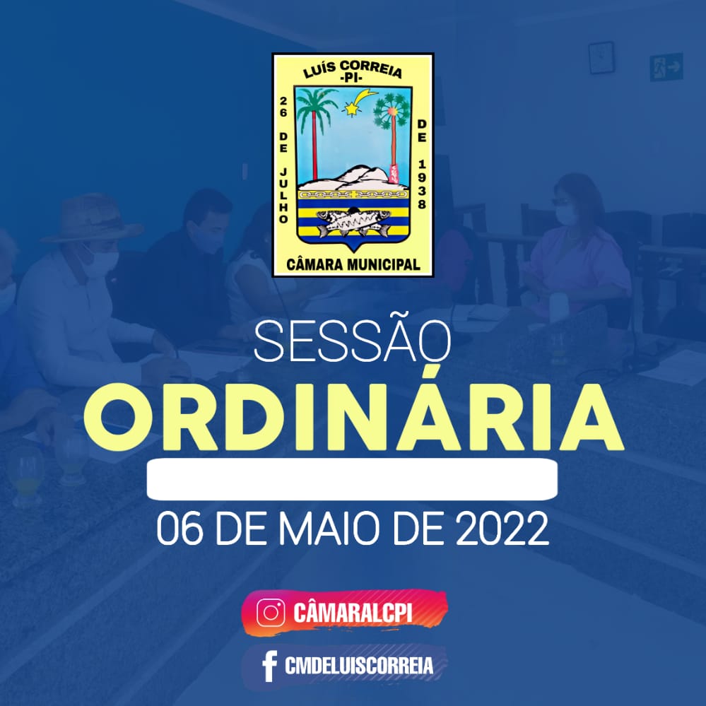 Câmara discute Requerimento e Projeto durante Sessão Ordinária de 06/05/2022