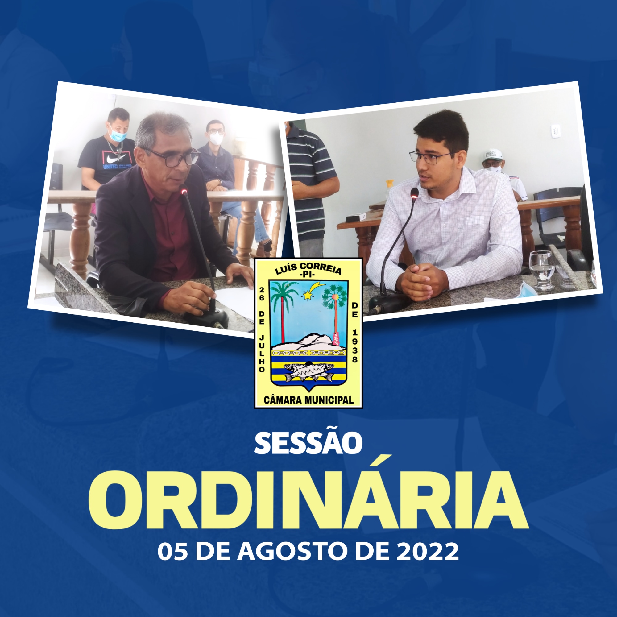 Câmara Municipal retorna aos trabalhos após recesso – Sessão Ordinária 05/08/2022