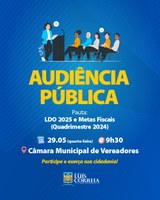 Convite Audiência Pública - LDO 2025